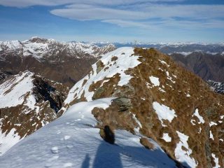 passaggio tra cima Ovest e cima vera