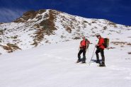 Maria Carla e Stelvio sul versante Sud della Punta Palasina (6-11-2010)
