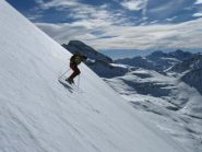 Alain a metà parete