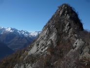 testa di pertià e canalino di salita