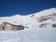 salendo verso la spalla del Tibert