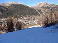 situazione neve nella parte bassa