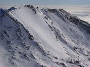 Salza, le due cime dopo la disceesa viste dal Mongioia