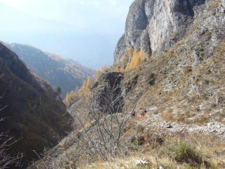 Il  selvaggio vallone del Rio Borbone