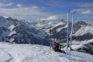 Panorama dalla cima verso SO