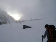 nel fondovalle, alba sul Col di Thures
