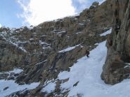 strettoia sotto la vetta