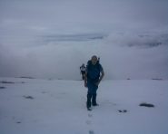 Francesco arriva in cresta...