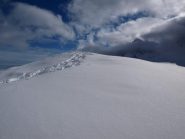 la cima (per così dire)