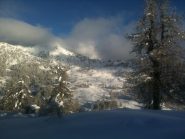 DI fronte: il colle Begino
