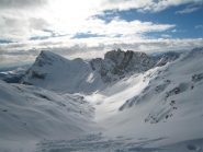 Innevamento verso il Chersogno