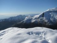 La sommità del Mont d'la Guia