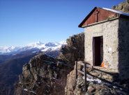 il rocciamelone dalla cima del roccasella