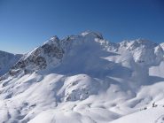 il versante NE del Bal visto da Rocca Reis