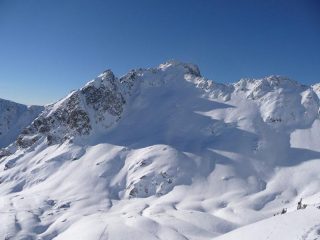 il versante NE del Bal visto da Rocca Reis
