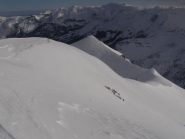 la cima est dalla cima centrale