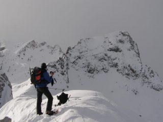in cima al Chiamossero Centrale