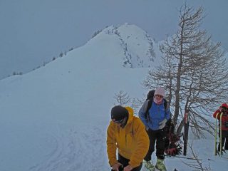 Poco sopra al colle 2304