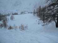 Discesa sulle Grange Culausa