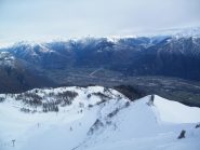 Panorama dalla vetta