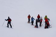 nella concha ove ci siamo fermati a 2500 m