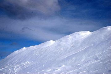 la cresta del Cavallo Bianco