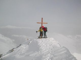 Luigi e Annalisa in cima