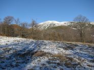 Cima Bossola vista dai prati della baita Vigna