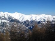 Il Pizzo d'Ormea in lontananza