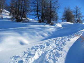 traccia di salita