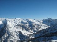 panorama verso il vallone di Esischie