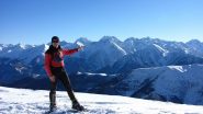 in vetta...con i Gruppi del Matto e dell'Argentera
