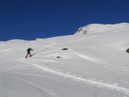 Parte alta della salita