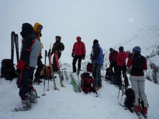 affollamento in cima