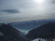 verso l'altopiano di Asiago