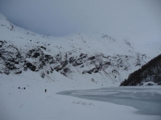 Dalla diga il vallone