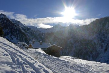 Il sole fa capolino