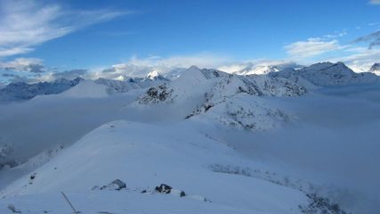 Bel panorama di vetta