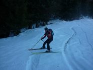 giovanni alle prese con una neve infame