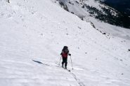 In salita a bordo pista ancora chiusa