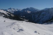 Vista del valone di salita