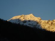 La parete all'alba