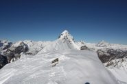 La cima del Boscasso dalla vetta finale