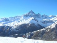 ...il Monviso la fa da padrone...