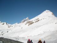 Il Cervino poco a lato del colle