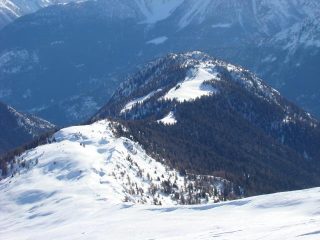 verso Court de Bard dalla Fetita