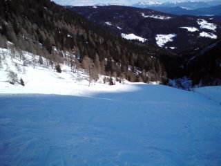 panoramica dalla Malga
