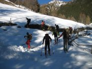 In fondo al prato della Bratascia