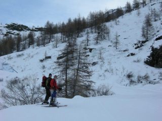 in salita