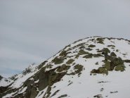 Michele sul punto piu' alto che abbiamo raggiunto